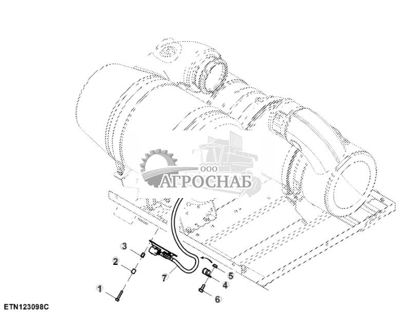 Избирательная каталитическая нейтрализация, датчики, Final Tier 4 - ST831299 1086.jpg